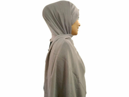 شال سوپرنخ طوسی یاسی 843