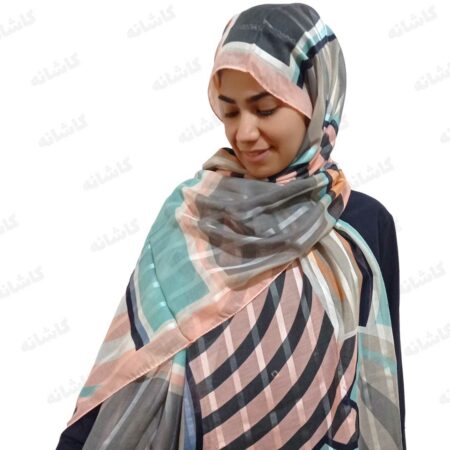 شال رنگی راه راه
