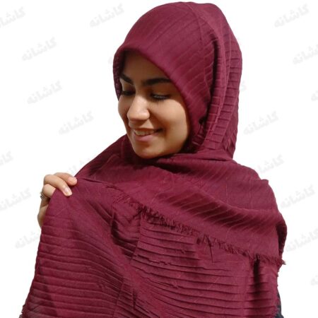 روسری زرشکی پلیسه