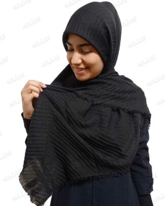 روسری مشکی پلیسه