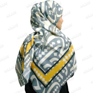 روسری طرح جروف نستعلیق