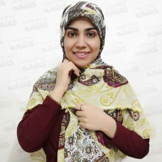 روسری نخی طرح سنتی