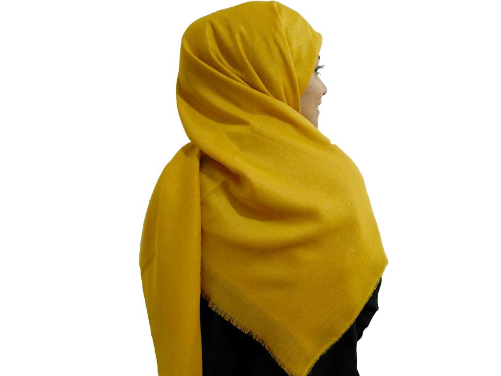 روسری لمه زرد