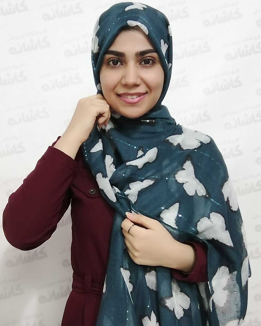 فروشگاه شال و روسری کاشانه | شال پروانه ای