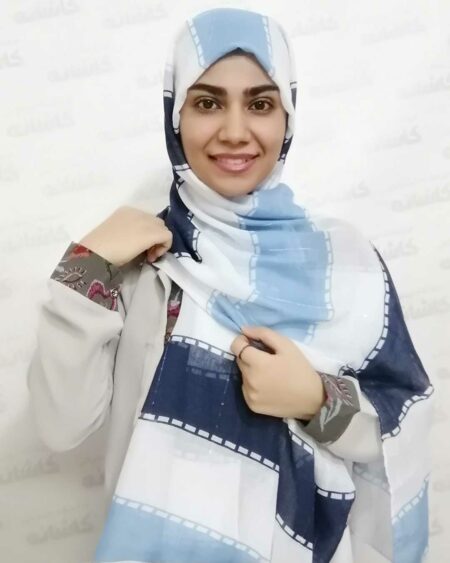 شال دخترانه راه راه