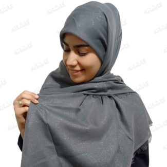 روسری لمه طوسی جدید