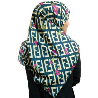 روسری نخی سبز کله غازی