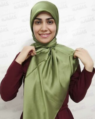 روسری مامی سبز