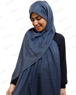 شال نخی آبی نفتی