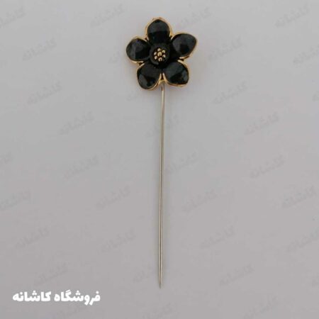 سوزن روسری طرح گل ریز مشکی