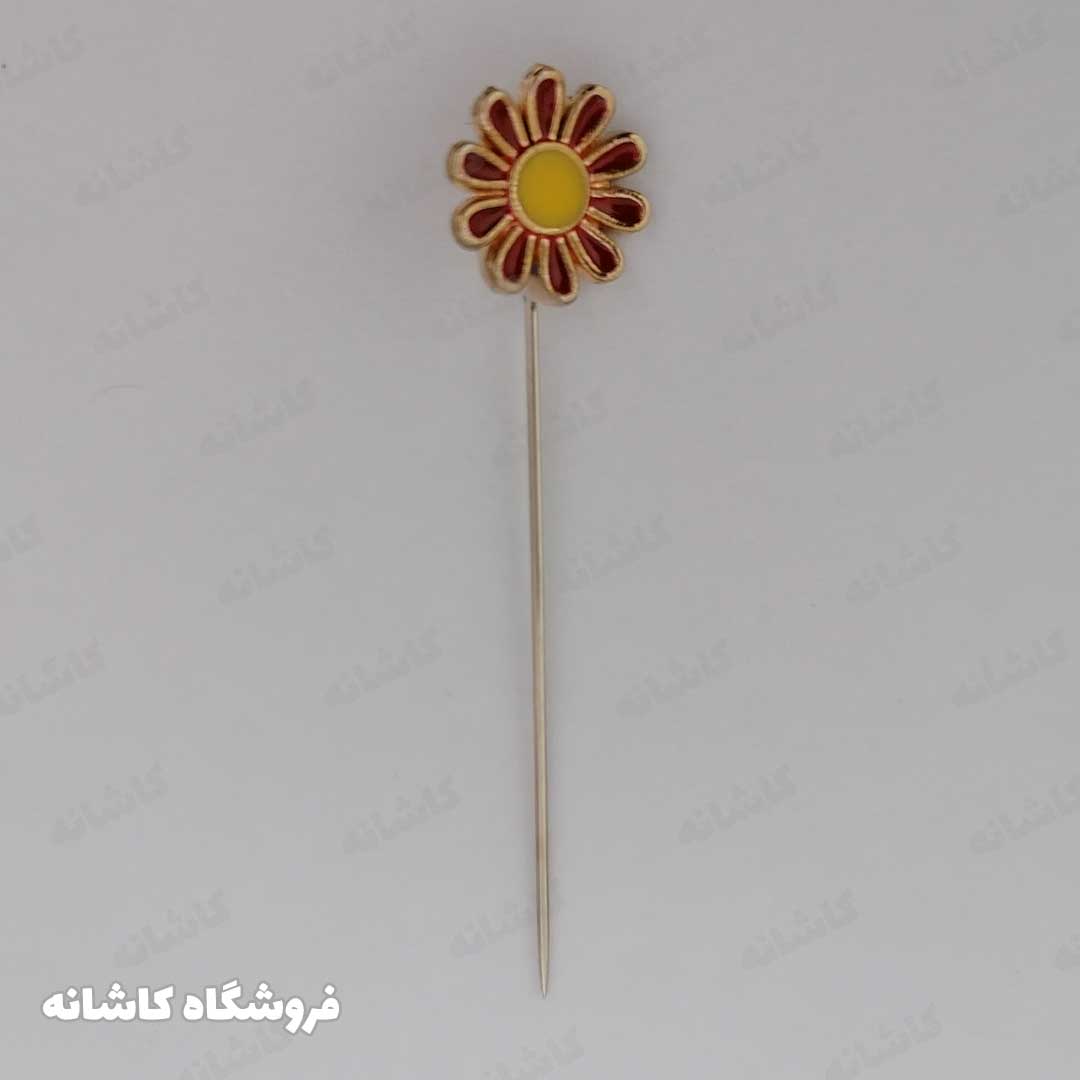 فروشگاه شال و روسری کاشانه | سوزن حجاب قرمز