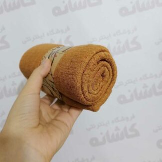 شال الیاف هنرمندی عسلی