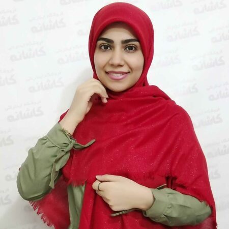 روسری لمه قرمز