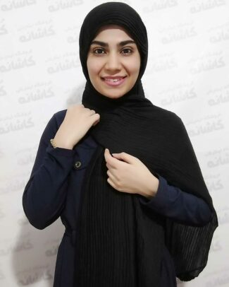 شال مشکی دخترانه