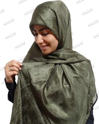 روسری شاین سبز لجنی