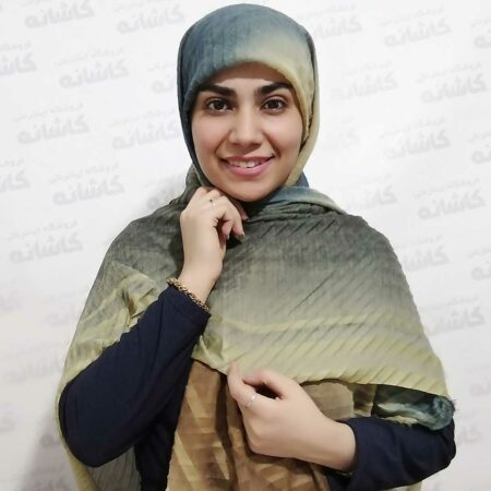 روسری پلیسه طیفی