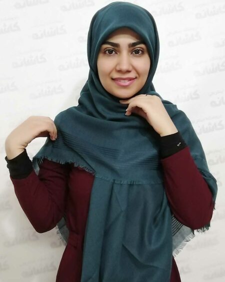 روسری نخی سبز کله غازی