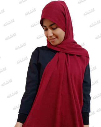 خرید شال بافت زرشکی