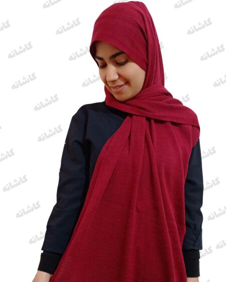 خرید شال بافت زرشکی