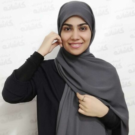 شال کرپ ژرژت دودی