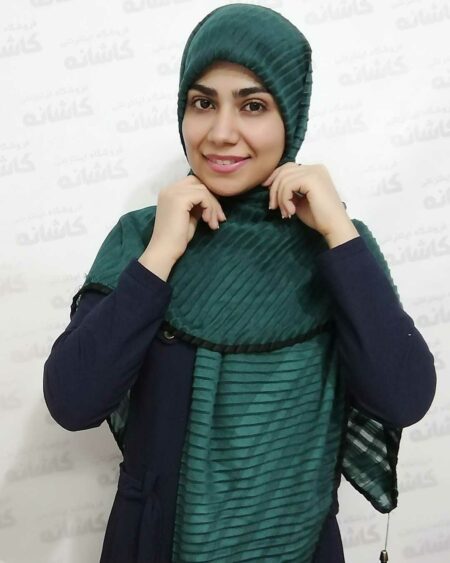 روسری سبز یشمی