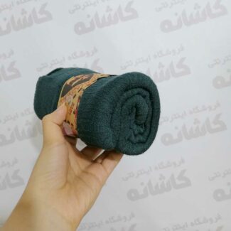 شال الیاف هنرمندی دودی سبز