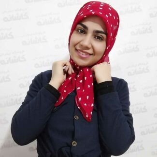 روسری مینی اسکارف قرمز
