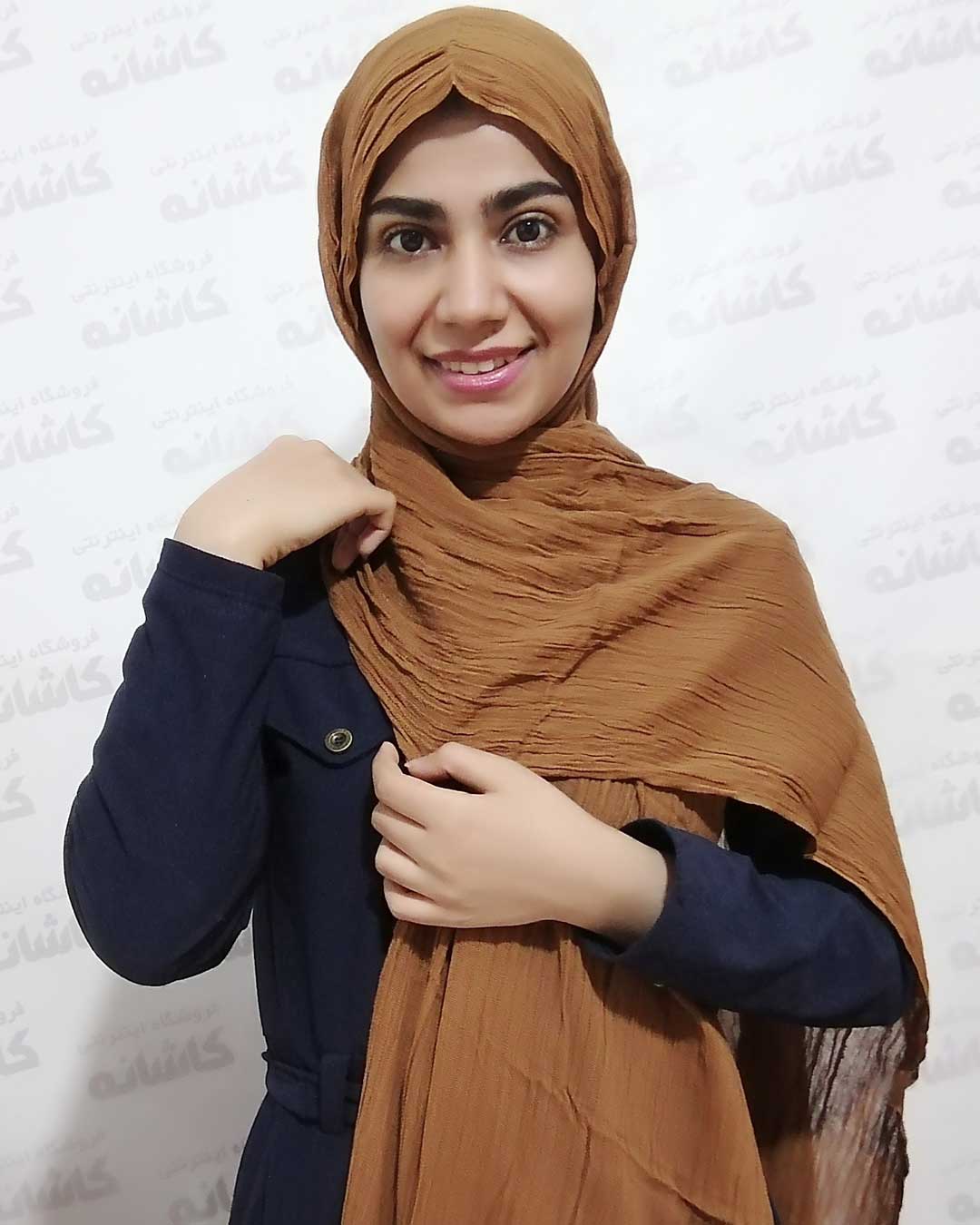 فروشگاه شال و روسری کاشانه | شال الیاف طبیعی شتری
