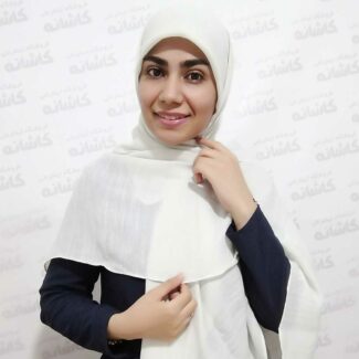روسری اسلپ شاین سفید