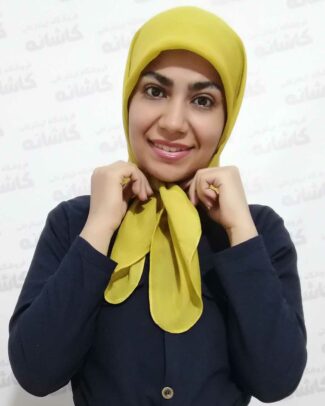 روسری کوتاه ساده