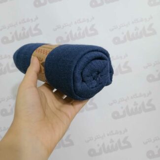 شال الیاف هنرمندی سرمه ای