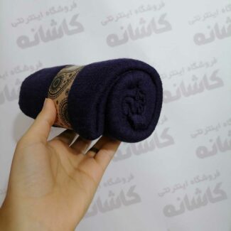 شال الیاف هنرمندی بنفش نیلی