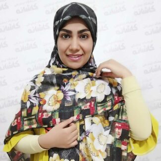 روسری طرح گل