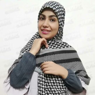 روسری عربی مشکی