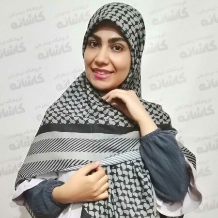 روسری عربی دودی