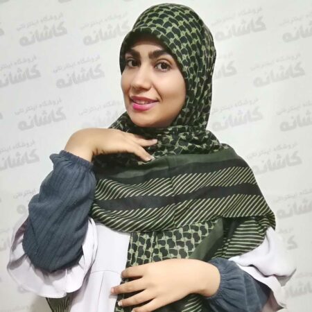 روسری عربی سبز