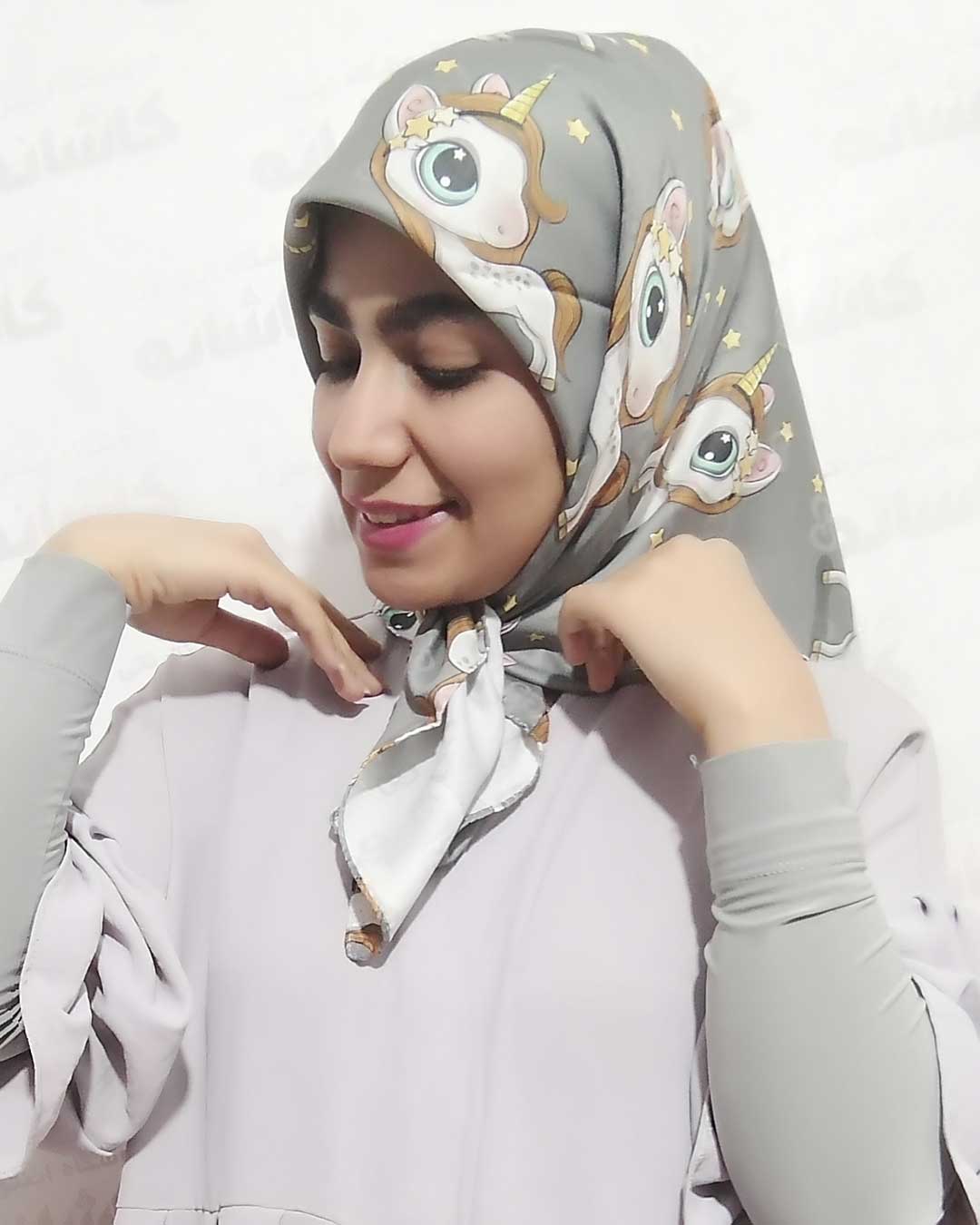 فروشگاه شال و روسری کاشانه | روسری بی بی اسکارف بچه گانه