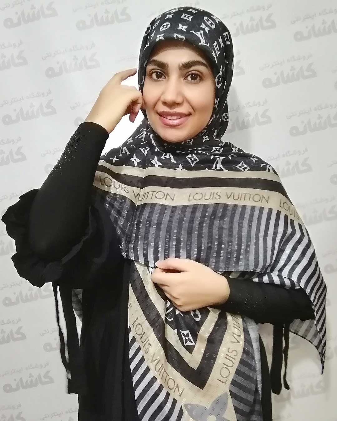 فروشگاه شال و روسری کاشانه | روسری لویی ویتون لاکچری