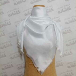 روسری بامبو سفید