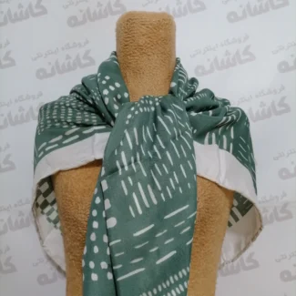 روسری سبز دست دوز