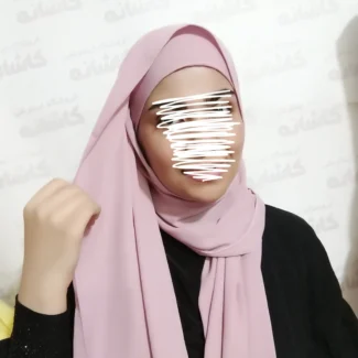 هدشال ساده صورتی کالباسی