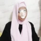 هدشال ساده صورتی