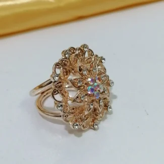 حلقه روسری طلایی