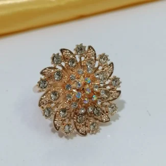 حلقه روسری نگین دار