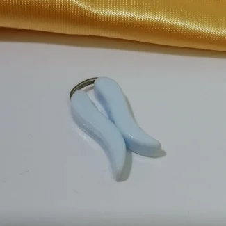 گیره لاله آبی روشن