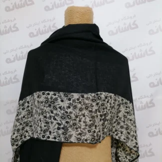 روسری ژاکارد حاشیه دار