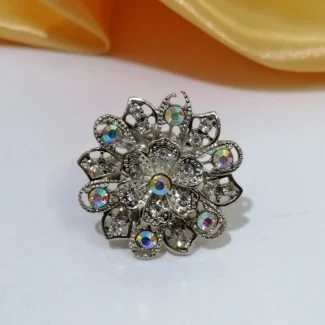 حلقه روسری مجلسی نگین دار