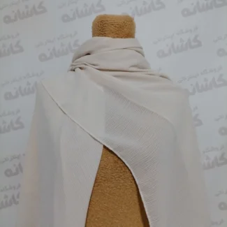 روسری کریشه ساده استخوانی