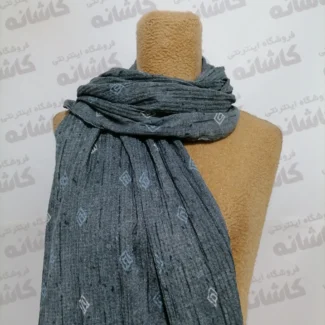 شال برشکا تابستانه طوسی