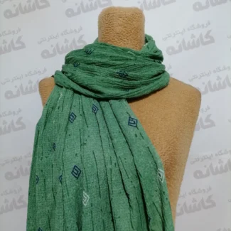 شال برشکا تابستانه سبز روشن